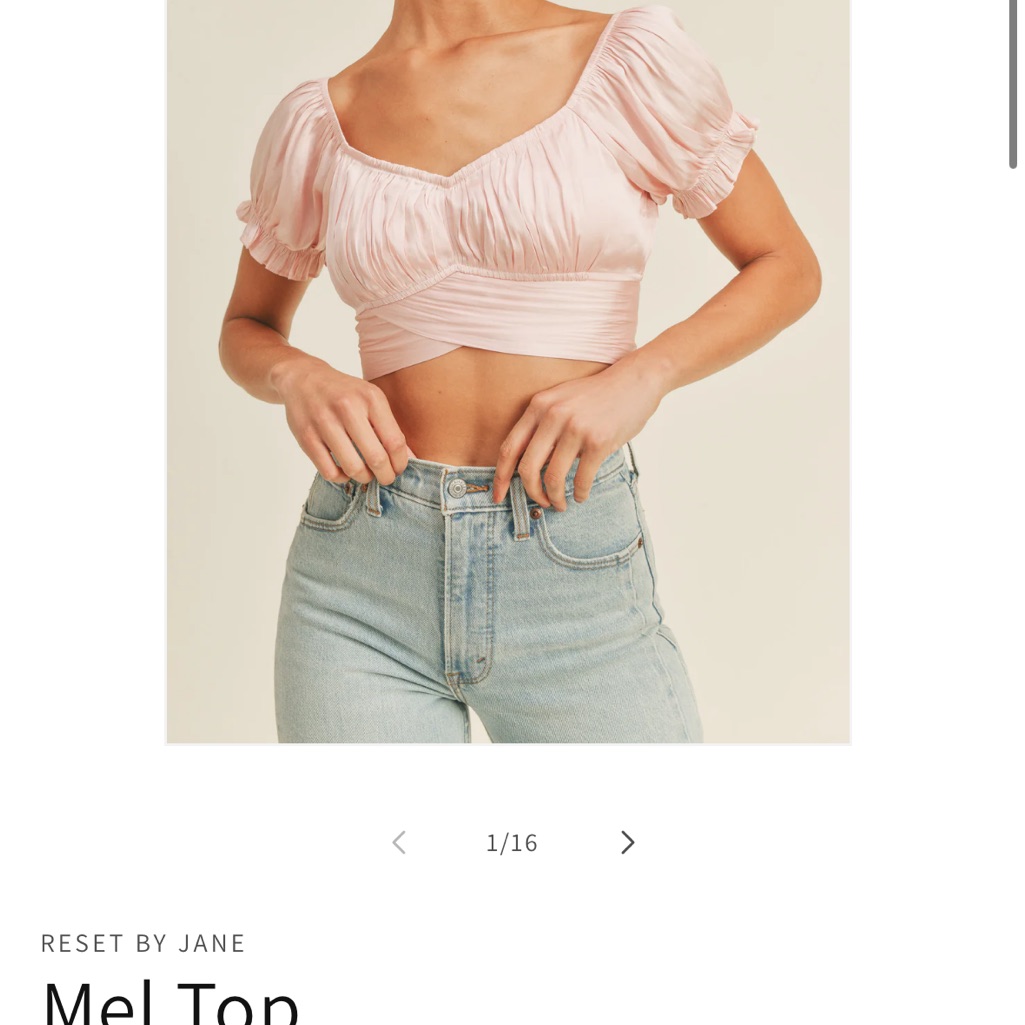 Pink Mel Top